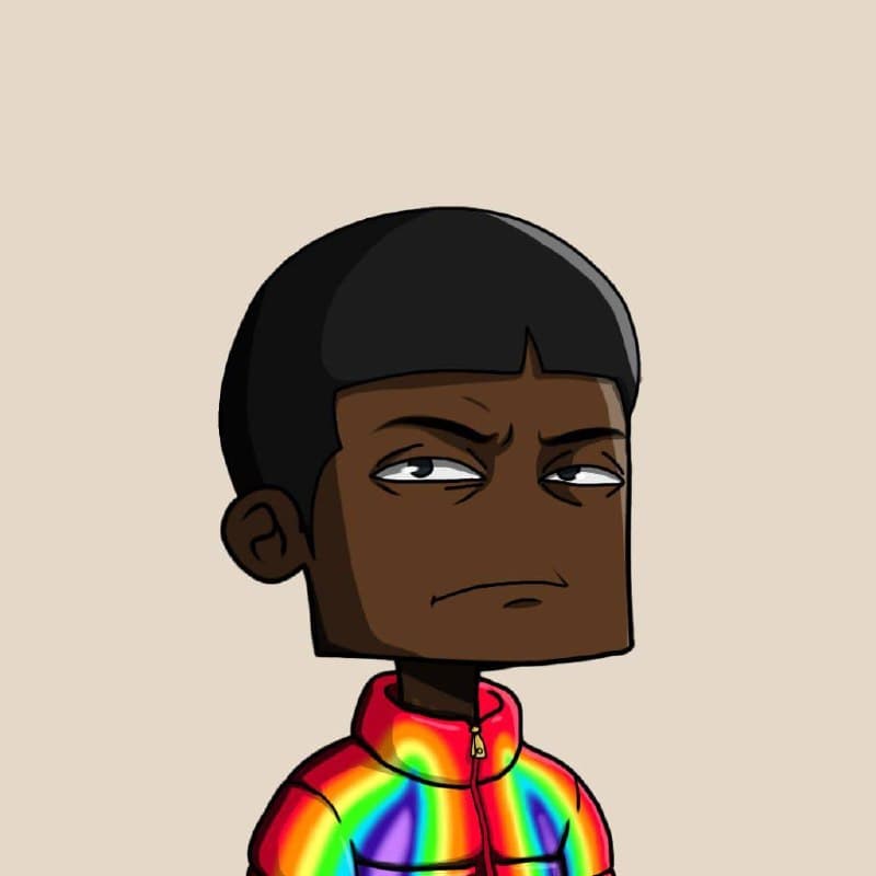 Rainbow Puff — #0420